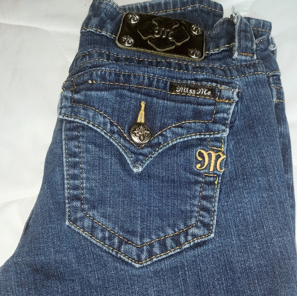 Miss Me Dark Blue Skinny Jeans